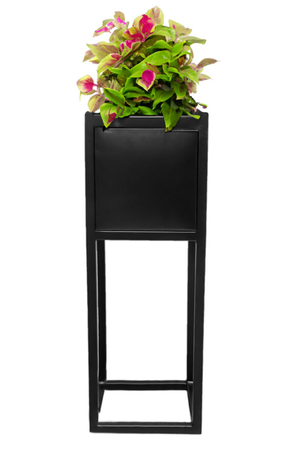 Stylowa Donica Metalowa 55 cm – Nowoczesny Design i Trwałość | Metal&Style - obrazek 2