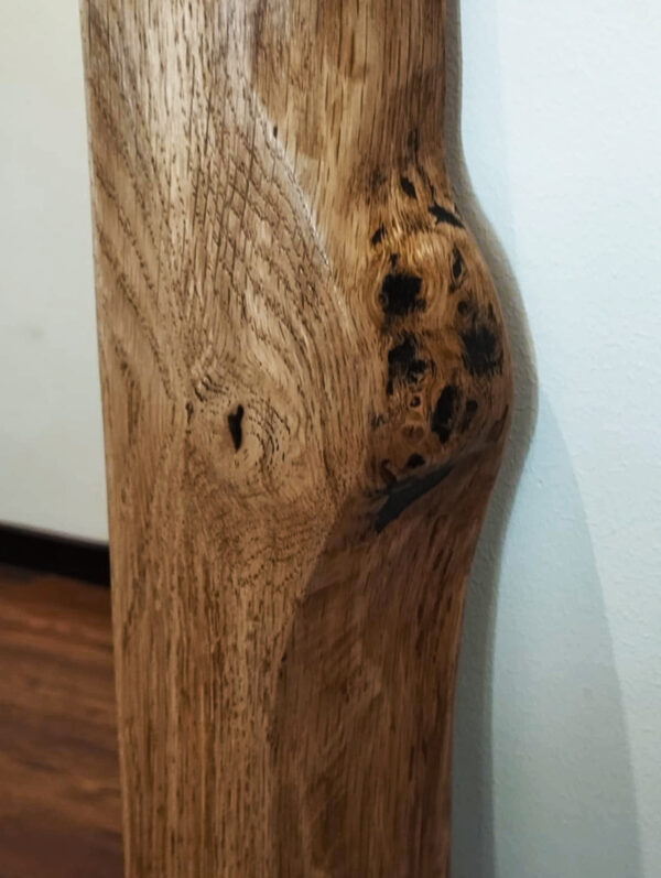 Lustro 50x75 cm – Ręcznie robione z drewnianą ramą - obrazek 3